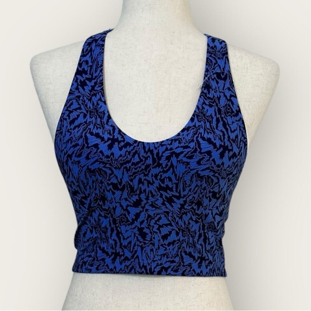 NWT | Offline by Aerie | Crop Tank Top | Blue/Black | Small